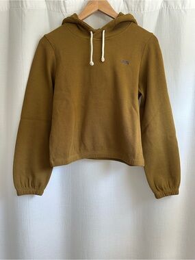 The Tiny Big Sister Hooded Ribbed Pullover Sweater - Mustard, NWOT